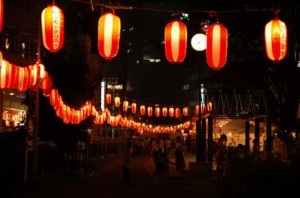 町内の祭り